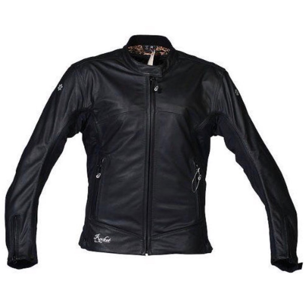🖤 Joe Rocket Black Leather Motorcycle Jacket